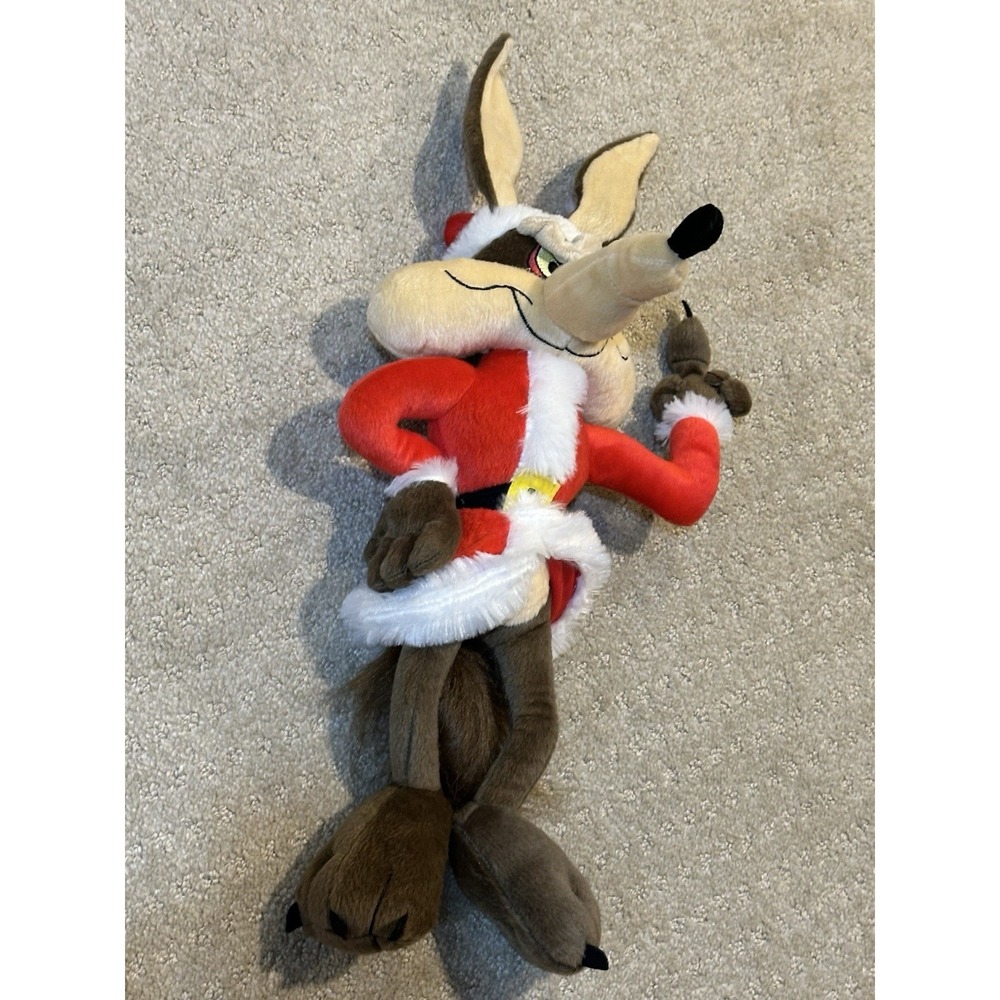 Vintage Wile E Coyote Christmas Plush - Picture 3 of 5